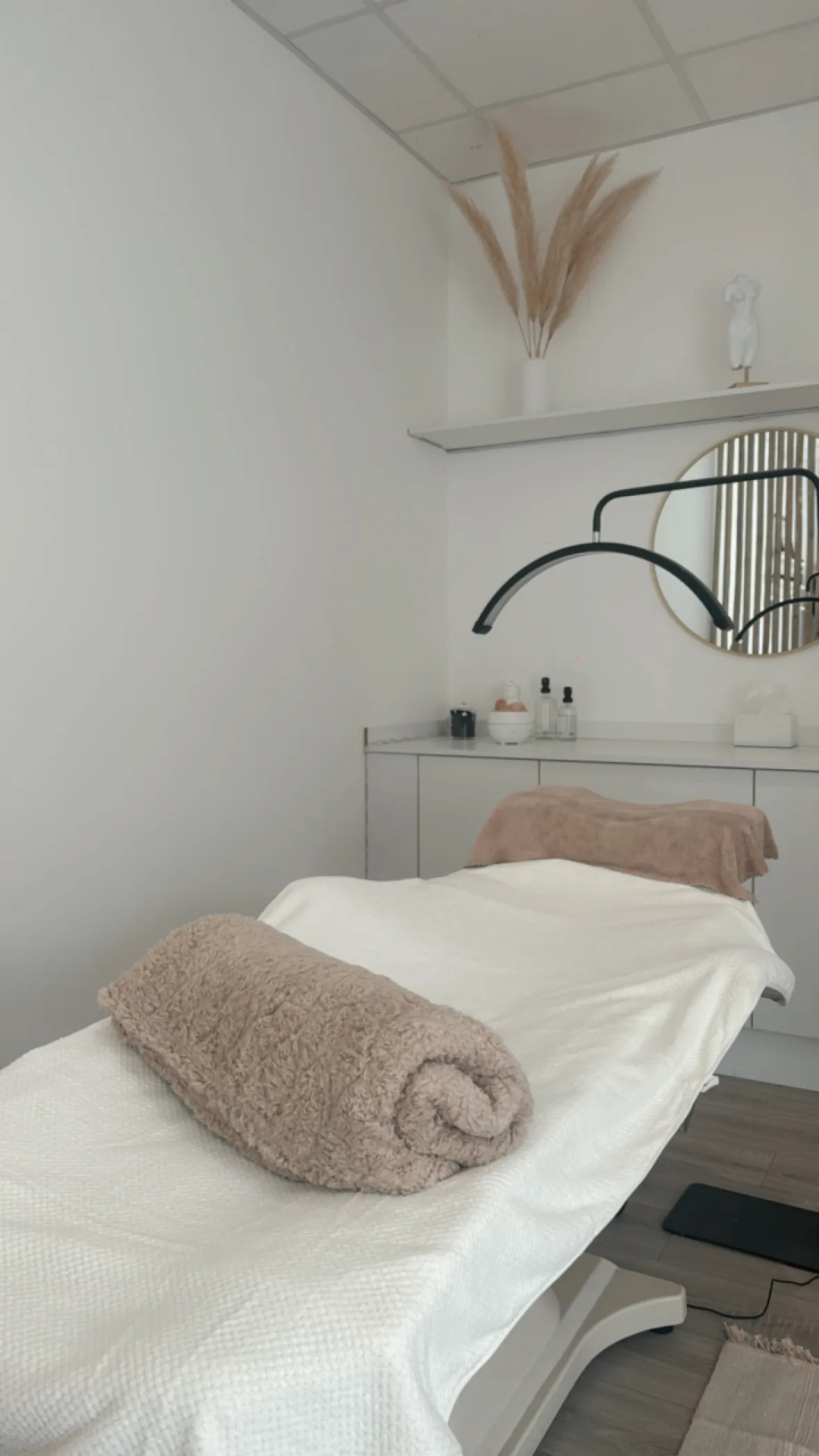Espace de soin disponible à la location dans l'institut SkinStudio