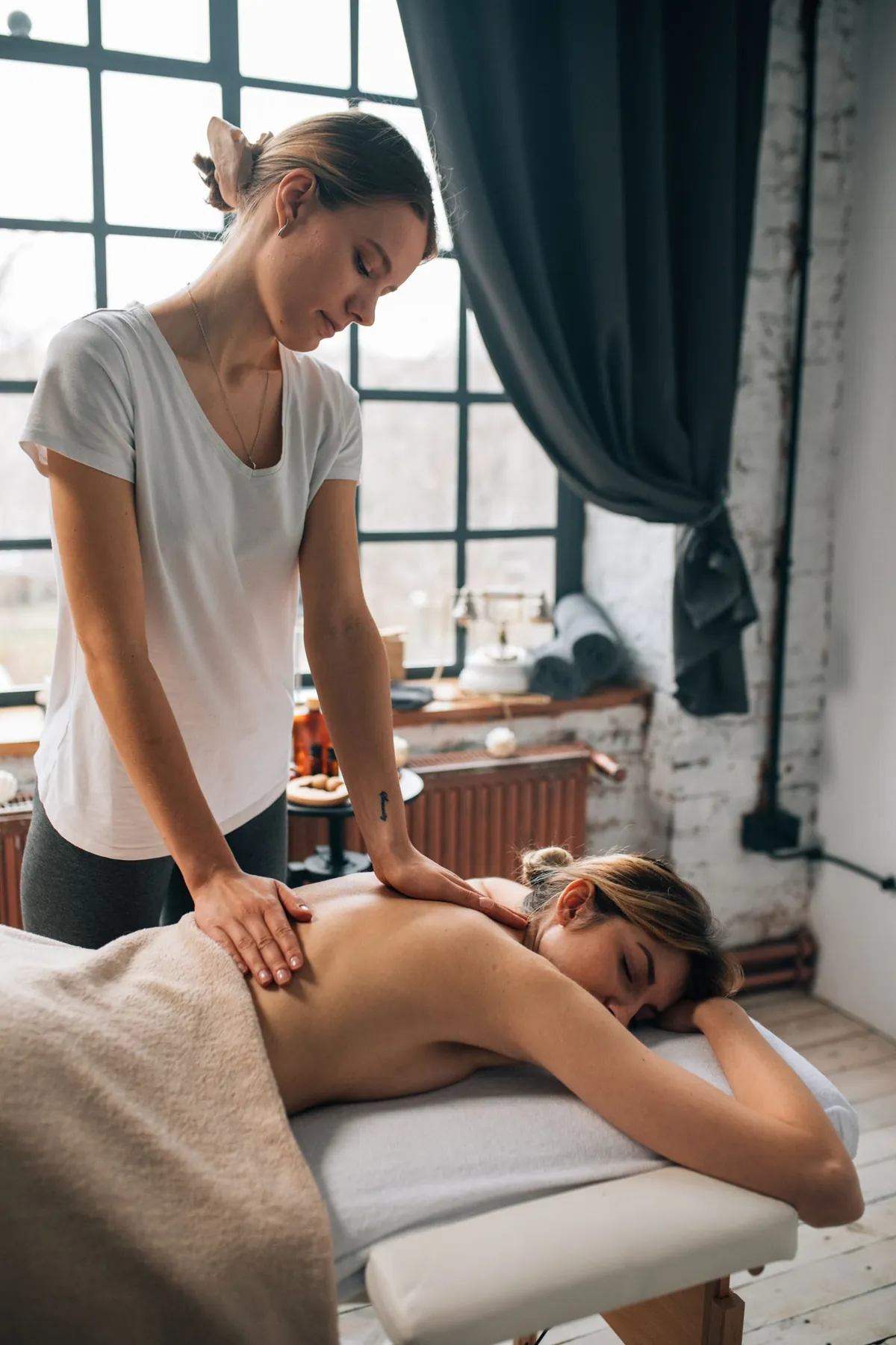 Massage en cabine