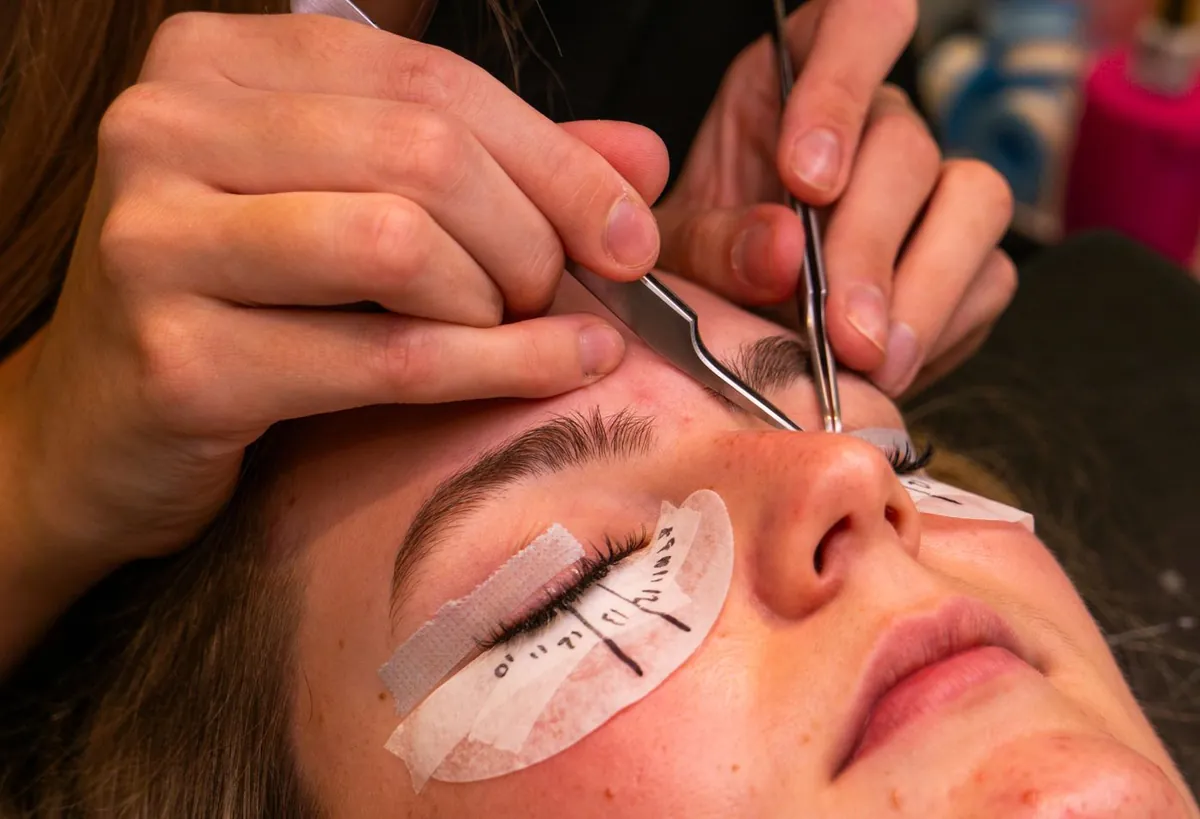 Illustration de la formation Devenir lash artist